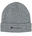 Champion Mütze - Strick - Junior - 2-lagig - Grau Melange