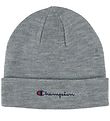 Champion Bonnet - Tricot - Junior - 2 Couches - Gris Mlange