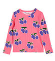 Mini Rodini Blouse - Rib - Plum - Pink