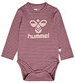 Hummel Bodysuit l/s - hmlMulle - Rose Brown