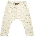 Petit Town Sofie Schnoor Trousers - Antique White w. Space print