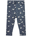 Petit Town Sofie Schnoor Leggings - Rib - Navy w. Dinos