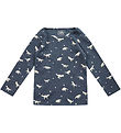 Petit Town Sofie Schnoor Blouse - Rib - Navy w. Dinos