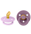 BIBS Colour Schnuller - 2er-Pack - Gr. 1 - Anatomisch - Violett 