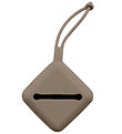 BIBS Pacifier box - Silicone - 7.5x5 cm - Dark Oak