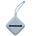 BIBS Pacifier box - Silicone - 7.5x5 cm - Dusty Blue