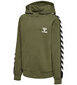 Hummel Hoodie - hmlTakao - Olive Nacht