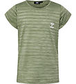 Hummel T-shirt - hmlSUTKIN - Olja Green