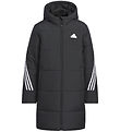 adidas Performance Vadderad kappa - JK 3S L PAD JKT - Svart