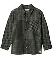 Wheat Shirt - Oscar - Black Coal Check