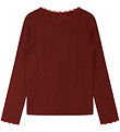 Noa Noa miniature Blouse - Mini Girl EmiliaNNM - Madder Brown