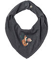 Name It Teething Bib - NbmWillit - Wool - Iron Gate