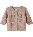 Name It Cardigan - Knitted - NbfWrilla - Wool - Sphinx