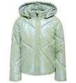 Kids Only Puffer Jacket - KogJodie - Smoke Green