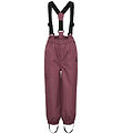 Hummel Pantalon shell av. Bretelles - hmlMonsun Tex - Rose Brown