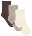 Hust and Claire Socks - Wool/Bamboo - Foty - 3-Pack - Biscuit M