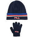 Fila Bonnet/Gants - Tricot - Bre - Black Iris