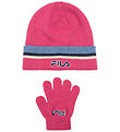 Fila Beanie/Gloves - Knitted - Berea - Fuchsia Purple