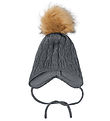 Name It Beanie - Knitted - NbmWrilla - Iron Gate