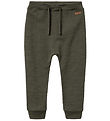 Name It Sweatpants - NmmWesso - Wool - Beetle