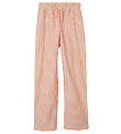 LMTD Trousers - NlfKilucca - Papaya w. Stripes