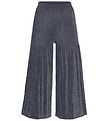 Molo Trousers - Pleated - Aldora - Navy Cloud
