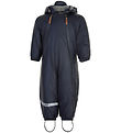 Mikk-Line Rainsuit w. Padding - PU - Recycled - Dark Navy