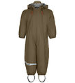 Mikk-Line Rainsuit w. Padding - PU - Recycled - Beech