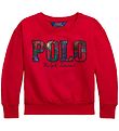 Polo Ralph Lauren Sweatshirt - Holiday Red w. Polo