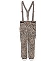 MarMar Ski Pants w. Suspenders - Orla - Leopard