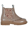 Wheat Boots - Champ - Beige w. Flowers