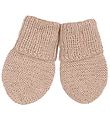 Huttelihut Moufles - Tricot - Laine - Nougat