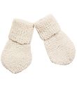 Huttelihut Mittens - Knitted - Wool - Off White