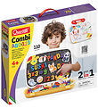 Quercetti Magnetisch Bord - ABC+123 - 110 Onderdelen - 5285