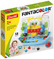 Quercetti Stabmosaik - Fantacolor Junior 3D - 58 Teile - 4210