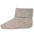 MP Chaussettes - Rib - Beige Melange