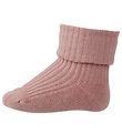 MP Strumpor - Rib - Trä Rose