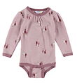 Joha Body l/ - Wolle/Baumwolle - Light Bordeaux m. Gnse