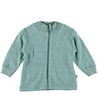 Joha Cardigan - Ull/Bambus - Grænt