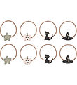 Mimi & Lula Elastic Hair Bands - 8 pcs - Spooky Halloween