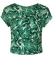 Rosemunde Stuttermabolur - Skera - Viskósu - Eucalyptus Swirl Pr