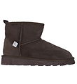Rosemunde Linned Boots - Shearling - Coffee Brown