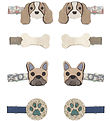 Mimi & Lula Hair Clips - 8 pcs - Mini Doggy - Horse Duck Hound