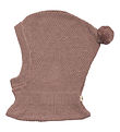 Wheat Balaclava - 2-layer - Knitted - Pomi - Lavender Rose