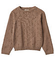 Wheat Blouse - Tricot -Mira - Cocoa Brown
