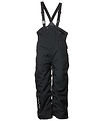 Isbjörn of Sweden Ski Pants w. Suspenders - Powder - Black