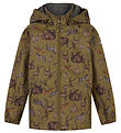 Mikk-Line Softshell Jacket w. Fleece - Recycled - Zoo - Butternu