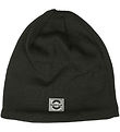 Mikk-Line Beanie - Wool/Acrylic - 2-layer - Black