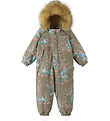 Reima Snowsuit - Lappi - Light Oak w. Print