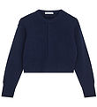 Designers Remix Blouse - Wol - Carmen Bijgesneden - Navy